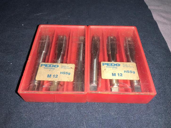 Draaibank tapset Pedo Solingen HSSg M12 1,75mm., Doe-het-zelf en Verbouw, Gereedschap | Machine-onderdelen en Toebehoren, Zo goed als nieuw