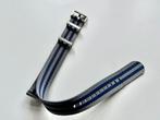 Nato Strap James Bond Blauw/ Grijs 20mm NIEUW, Ophalen of Verzenden, Nieuw