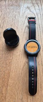 Samsung Gear S3 Frontier - Smartwatch, Gebruikt, Zwart, Ophalen of Verzenden, Samsung