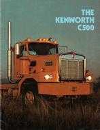 Folder Kenworth C500 (USA-uitgave - 1977), Verzenden, Gelezen, Overige merken