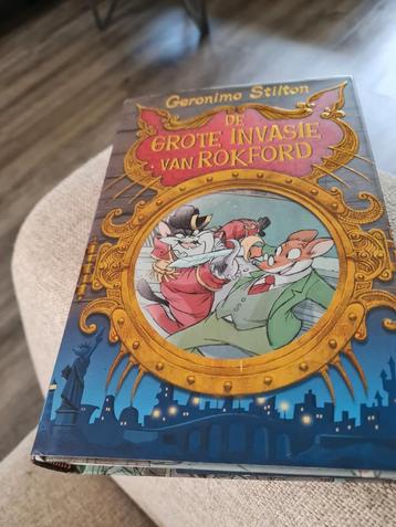 Boek Jeronimo Stilton. De grote invasie van Rokford. beschikbaar voor biedingen