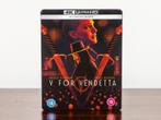 V for Vendetta 4K UHD + Blu-Ray STEELBOOK (UK Import), Cd's en Dvd's, Blu-ray, Sales@wbsl.com, Warner Bros Entertainment UK, Actie