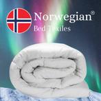 Norwegian Dekbed 140 x 200 cm, Eenpersoons, Verzenden, Wit, Nieuw