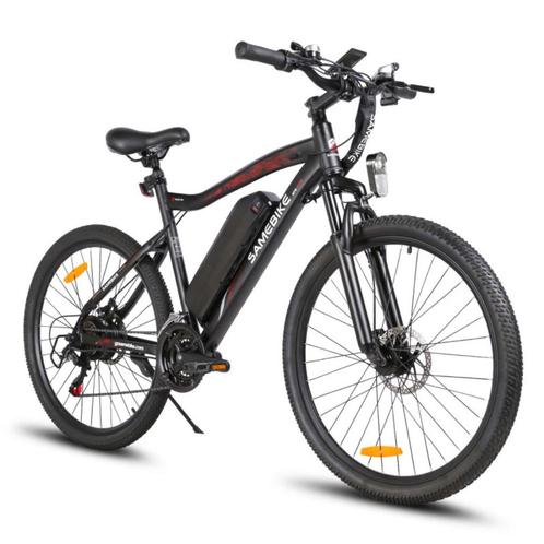 SameBike SY26-II elektrische fiets 35 km/h 36v 13Ah zwart, Sport en Fitness, Overige Sport en Fitness, Nieuw, Verzenden