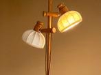 Vintage houten vloerlamp van Steinhauer, Huis en Inrichting, Lampen | Vloerlampen, Ophalen of Verzenden, Gebruikt