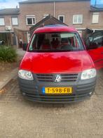 Volkswagen Caddy 1.4 16V 59KW Combi 2009 Rood, Auto's, Bestelauto's, 65 €/maand, Stof, 4 cilinders, Elektrische ramen