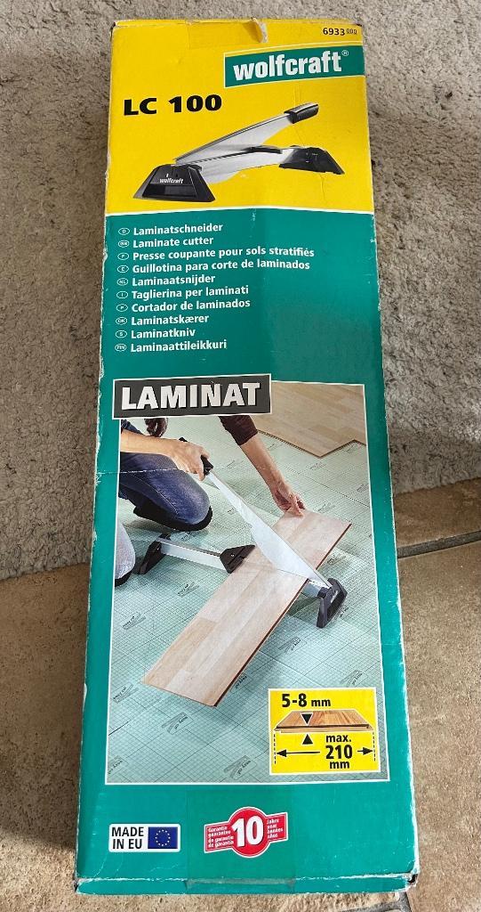 Nieuwe Wolfcraft LC 100 laminaatsnijder Bieden, Doe-het-zelf en Verbouw, Gereedschap | Handgereedschap, Nieuw, Ophalen of Verzenden