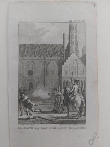 01 / De militie vat post op de Markt te Haarlem beschikbaar voor biedingen