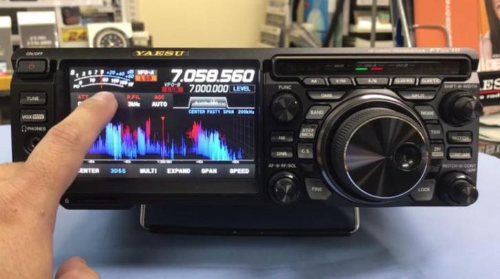Yaesu FTDX-10 HF/6 transceiver 3 maanden gar., Telecommunicatie, Zenders en Ontvangers, Zo goed als nieuw, Zender en Ontvanger