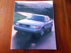 Audi dikke programma brochure 1996 USA, Verzenden, Zo goed als nieuw, Audi