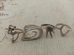 Lot vintage ringen, Verzenden, Zilver, Ring