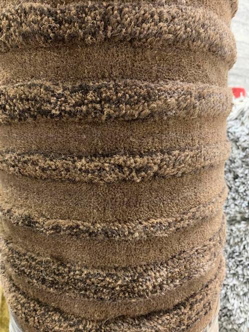 160x230 STRIPES BRUIN Karpet/Vloerkleed/Tapijt NU 99 Euro!, Huis en Inrichting, Stoffering | Tapijten en Kleden, Nieuw, 200 cm of meer