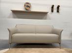 Nieuw Leolux Mayon Bank & 2 Fauteuils Wapiti leer Design, Huis en Inrichting, Leolux, Ophalen of Verzenden, Rechte bank, Nieuw
