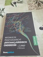 Wegwijs in (Sociaal) Juridisch Onderzoek, Boeken, Studieboeken en Cursussen, Gamma, HBO, Ophalen of Verzenden, V.A. Meijer e.a.