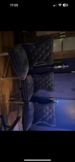 Eetkamer stoelen dondergrijs €15 per stuk, Huis en Inrichting, Ophalen, Vijf, Zes of meer stoelen