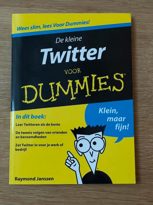 Raymond Janssen - De kleine Twitter voor Dummies, Boeken, Informatica en Computer, Zo goed als nieuw, Ophalen of Verzenden