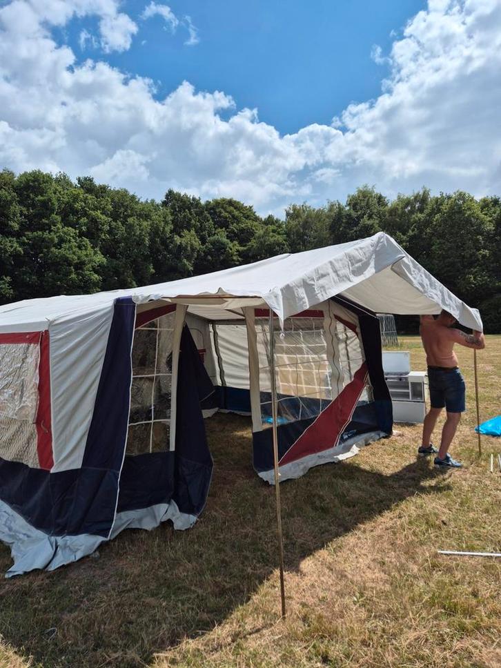 Ruime vouwwagen deze week ophalen 150 euro, Caravans en Kamperen, Voortenten en Luifels, Gebruikt, Overige merken, Ophalen of Verzenden