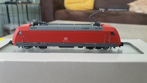 MINITRIX 16081 BR101 FULL SOUND, Hobby en Vrije tijd, Modeltreinen | N-Spoor, Zo goed als nieuw, Locomotief, Gelijkstroom, Trix