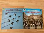 Vinyl LP : 2 x : Kapel Marine + Kapel Luchtmacht., Cd's en Dvd's, Ophalen of Verzenden, Zo goed als nieuw