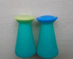 Tupperware vintage peper en zout, Huis en Inrichting, Keuken | Tupperware, Ophalen of Verzenden, Zo goed als nieuw, Groen, Overige typen