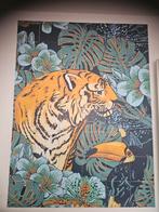 IXXI Tiger Jungle & Toucan Family - 120x160cm, Ophalen of Verzenden, Zo goed als nieuw