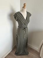 King Louie maat L NIEUW retro maxi lange jurk 2609, Blauw, Maat 42/44 (L), Nieuw, Ophalen of Verzenden