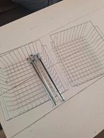 2 Ikea Omar mandjes met rails, Ophalen of Verzenden, Gebruikt