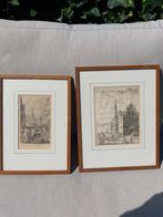 Twee mooie afbeeldingen, Antiek en Kunst, Kunst | Etsen en Gravures, Ophalen of Verzenden