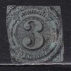 456 – Thurn und Taxis michel 8 gestempeld , getal in cirkel, Verzenden, BRD, Gestempeld