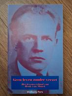 Henk van Moock - Geen leven zonder verzet, Ophalen of Verzenden, Zo goed als nieuw