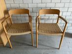 Niels Otto Moller fauteuil papercord, Ophalen, Twee, Vintage, Zo goed als nieuw