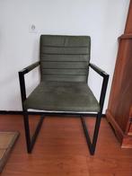 Groene eetkamerstoelen, Huis en Inrichting, Stoelen, Ophalen, Gebruikt, Overige kleuren, Drie