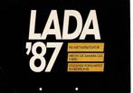 Folder Lada programma 1987, Ophalen of Verzenden, Zo goed als nieuw, Overige merken