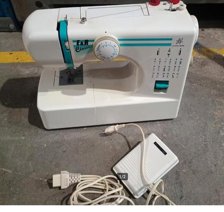 Electrische Naaimachine E&R classic, Hobby en Vrije tijd, Naaimachines en Toebehoren, Gebruikt, Naaimachine, Overige merken, Ophalen