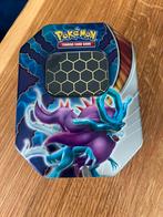 Pokémon TCG tin Walking Wake ex blik (zonder kaarten) zgan, Ophalen of Verzenden, Zo goed als nieuw