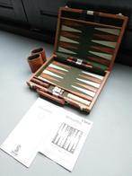 Backgammon deluxe koffer, Een of twee spelers, Ophalen of Verzenden, Zo goed als nieuw