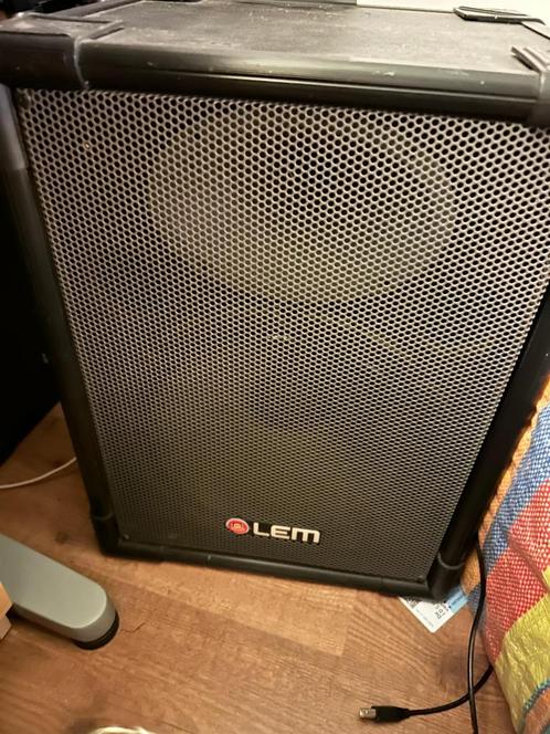 LEM LPS 12 P Speaker – 200W, Audio, Tv en Foto, Luidsprekers, Gebruikt, Front, Rear of Stereo speakers, 120 watt of meer, Overige merken