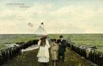 Scheveningen. Golfbreker. - volk - 1911 gelopen, Ophalen of Verzenden, Voor 1920, Gelopen, Zuid-Holland