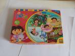 dora vloerpuzzel rond, Ophalen of Verzenden, 10 tot 50 stukjes, Gebruikt, 4 tot 6 jaar