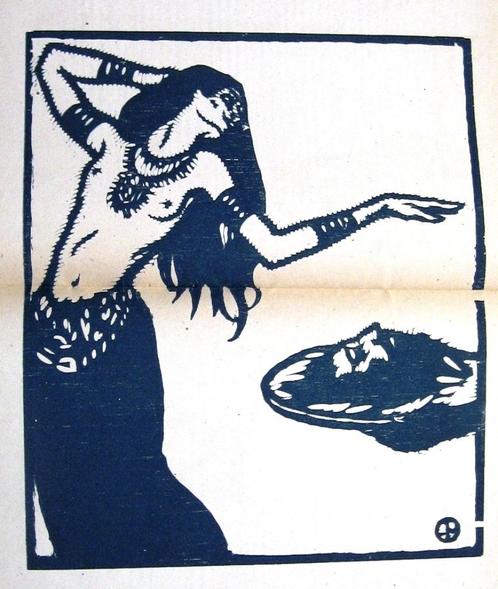 L'Eroica 1919 #61-62 A. Pandolfi Houtsneden Kunsttijdschrift, Antiek en Kunst, Antiek | Boeken en Bijbels, Ophalen of Verzenden