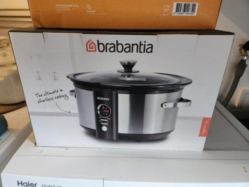 Brabantia 6,5 liter slowcoockerNIEUW! Nooit uit doos geweest, Witgoed en Apparatuur, Slowcookers, Nieuw, Timer, Vaatwasmachinebestendig