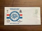 Envelop Korps Mobiele Colonnes 25 jaar in 1980 Hilversum, Verzamelen, Militaria | Algemeen, Ophalen of Verzenden, Landmacht, Nederland