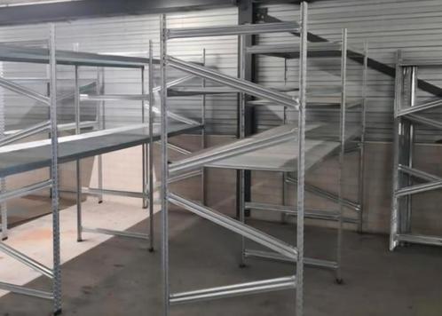Partij van 75 meter stellingkasten Metalsistem S2 verzinkt., Huis en Inrichting, Kasten | Stellingkasten, Ophalen