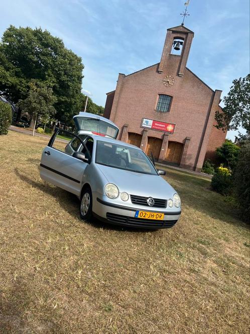 Volkswagen Polo 1.2 47KW 2002 Grijs (Schermpje!), Auto's, Volkswagen, Particulier, Polo, Airbags, Apple Carplay, Bluetooth, USB