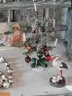 Oud kerstboompje 20 cm papier en meer, Diversen, Kerst, Ophalen of Verzenden, Zo goed als nieuw