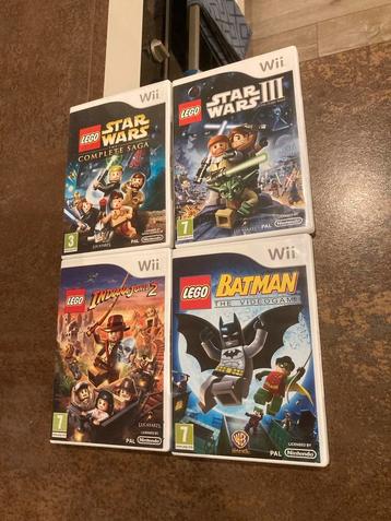 LEGO Wii Games - Star Wars, Indiana Jones, Batman beschikbaar voor biedingen