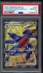 Cynthia's Garchomp ex PSA 10 - SVP204 - 2025, Ophalen of Verzenden, Zo goed als nieuw, Losse kaart