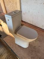 Wc Duoblokpot Diepspoel (Keramisch) Verhoogd - 2 stuks, Ophalen, Zo goed als nieuw, Steen, Toilet