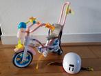 Baby born fiets en helm, Kinderen en Baby's, Speelgoed | Buiten | Voertuigen en Loopfietsen, Zo goed als nieuw, Ophalen