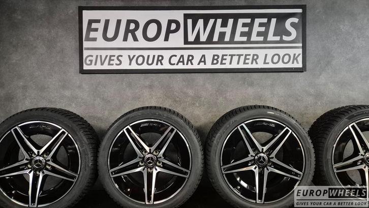 18 inch Mercedes C-klasse W206 AMG Winterbanden S206 Breedse, Auto-onderdelen, Banden en Velgen, Banden en Velgen, Winterbanden